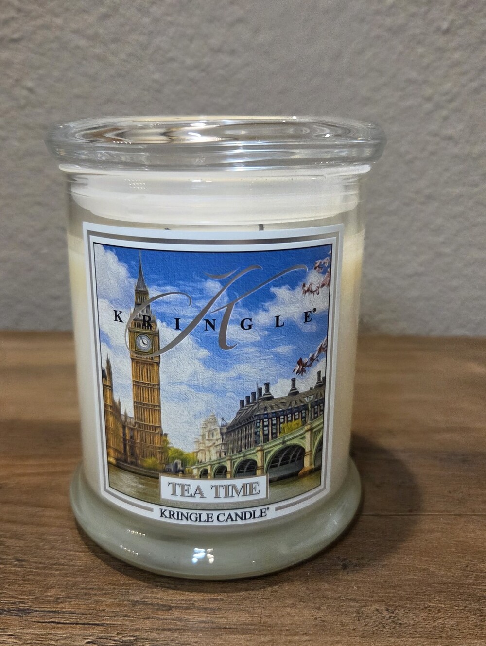 Kringle Candle Tea Time Medium 2 Wick -Tested